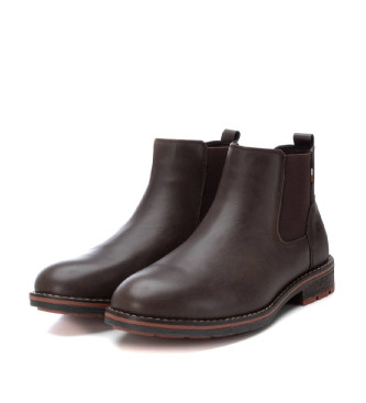 Xti Xti Botas de tornozelo para homem 143271 castanho