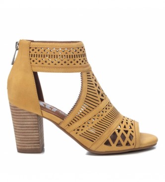 Xti Ankle boots 042333 yellow -Height heel 8cm