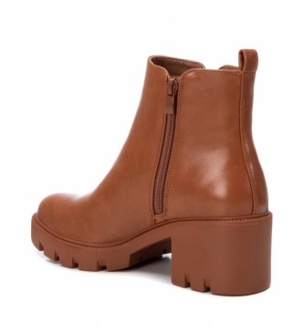 Xti Ankle boots 042914 brown -Heel height: 6cm
