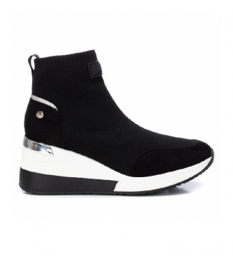 Xti Botines 044172 negro -Altura cuña: 7cm- - Tienda Esdemarca moda,  calzado y complementos - zapatos de marca y zapatillas de marca