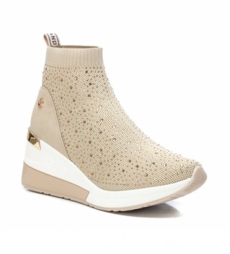 Xti Ankle boots 044281 beige -Height cua: 7 cm