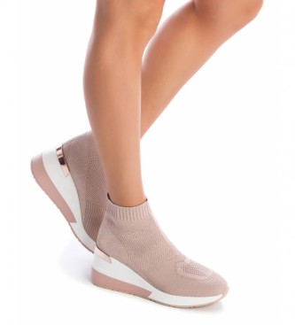 Xti Ankle boots 044514 nude -Height cua 7 cm
