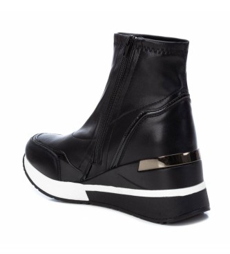 Xti Ankle boots 140105 black - Height 7cm wedge