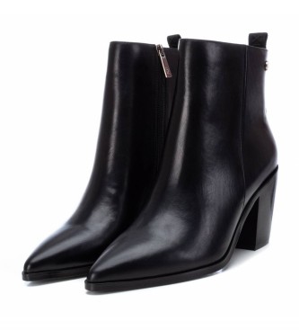 Xti 140335 black ankle boots - Heel height 8cm