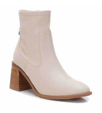 Xti Ankle boots 140486 white - Heel height 7cm