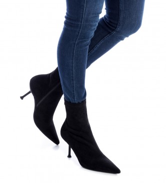 Xti Ankle boots 140502 black-Heel height 6cm