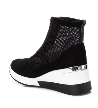 Xti Trainers 141043 Black -Height wedge 7cm