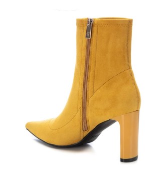 Xti Ankle Boots 141141 Yellow -Heel height 9cm