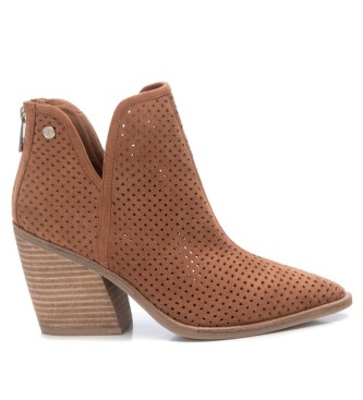 Xti Ankle Boots 141258 Brown -Heel height 9cm