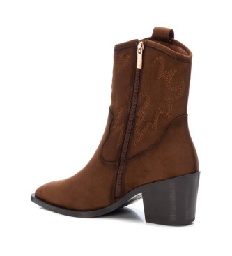 Xti Ankle boots 142051 camel -Heel height: 6cm