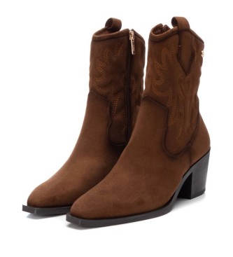 Xti Ankle boots 142051 camel -Heel height: 6cm