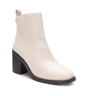Xti Ankle boots 142097 off-white -Heel height: 7cm
