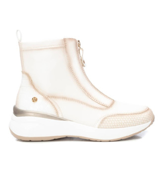 Xti Bottines 142580 blanc - Hauteur du talon : 6cm