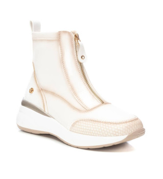 Xti Bottines 142580 blanc - Hauteur du talon : 6cm