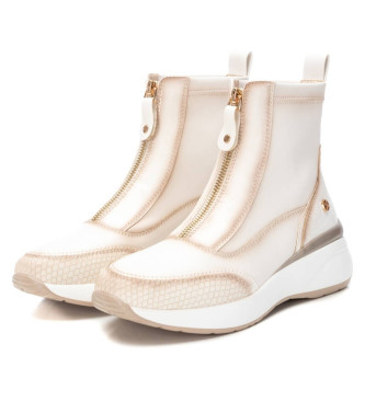 Xti Bottines 142580 blanc - Hauteur du talon : 6cm