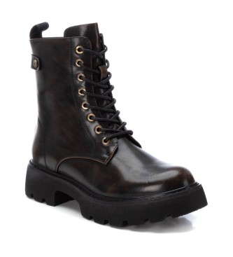 Xti Stiefelette 142977 dunkelbraun