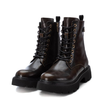 Xti Stiefelette 142977 dunkelbraun