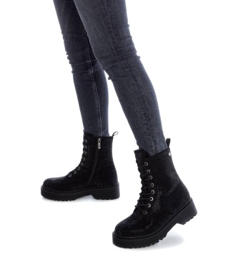 Xti Xti Damen Stiefelette 143095 schwarz