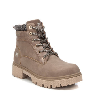 Xti Buty za kostkę 143144 taupe