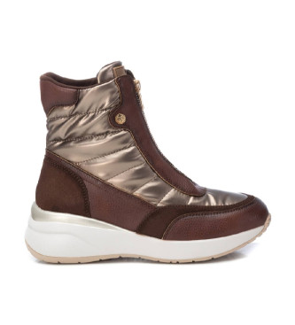 Xti Bottines 143194 marron, or