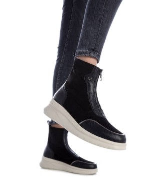 Xti Xti Bottes de cheville pour femmes 143199 noir