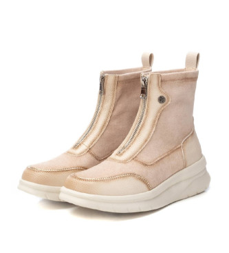 Xti Xti Botas de tornozelo para mulher 143199 bege