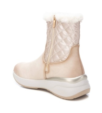 Xti Xti Botas de tornozelo para mulher 143364 bege