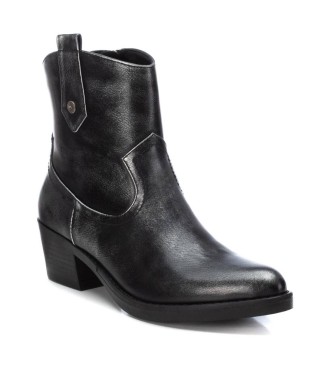 Xti Xti Botas de tornozelo prateadas para mulher 143477