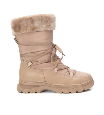 Xti Xti Botas de tornozelo para mulher 143502 bege