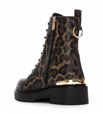 Xti Botines 144391 marrn