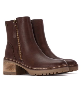 Xti Stiefelette 144455 braun