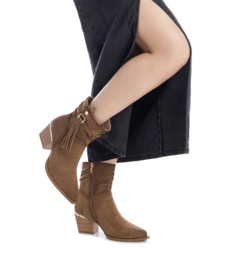 Xti Bottines 144461 marron