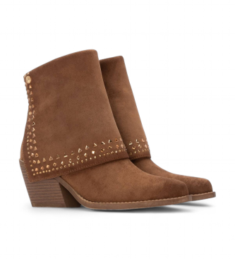 Xti Bottines 144464 marron