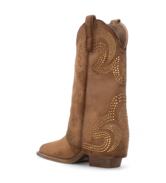 Xti Bottes 144467 marron
