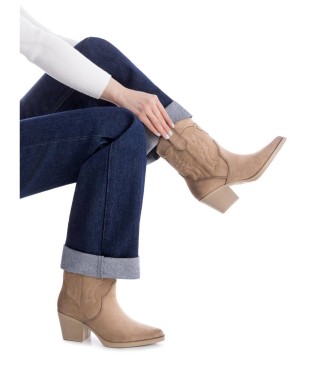 Xti 144721 stivaletti beige
