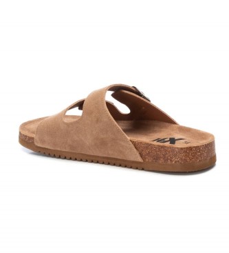 Xti Lder sandaler 141339 brun