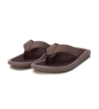 Xti Slippers 142780 brown