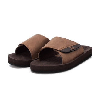 Xti Slippers 142782 brown