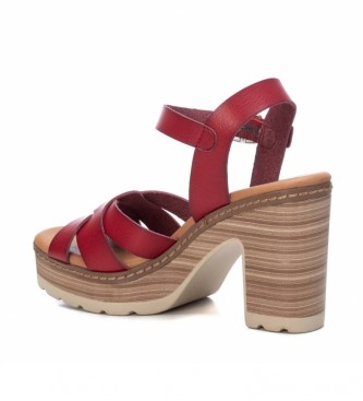 Xti Sandals 042716 red -Heel height: 9cm