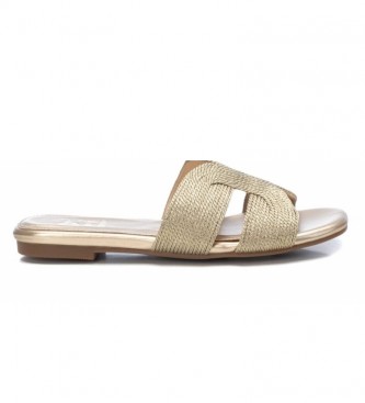 Xti Golden flat sandals 042785