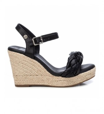 Xti Sandalias 043723 negro -Altura cuña 10 cm- - Tienda Esdemarca moda,  calzado y complementos - zapatos de marca y zapatillas de marca