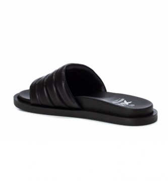 Xti Platte sandalen 043870 zwart