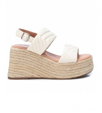 Comprar Xti Sandalias 044313 blanco -Altura cuña 10 cm- - your online  Trekking store