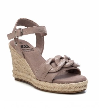 Xti Sandals 044999 taupe -Height cua 10 cm