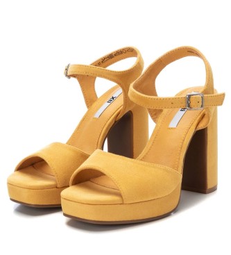 Xti Sandals 045291 yellow -Heel height 11cm