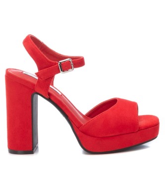 Xti Sandals 045291 red -Heel height 11cm