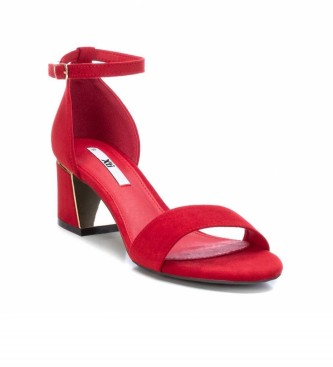 Xti Sandals with red heel -Height heel 5cm
