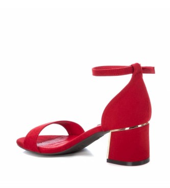 Xti Sandals with red heel -Height heel 5cm