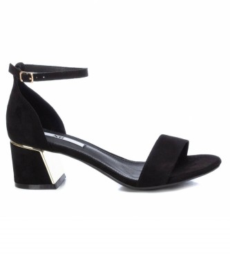 Xti Sandals with black heel -Height heel 5cm