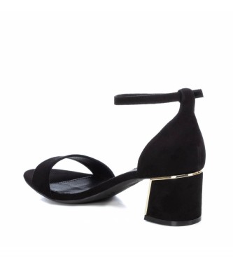 Xti Sandals with black heel -Height heel 5cm